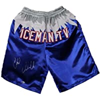 Chuck Liddell Autographed/Signed UFC MMA Blue Iceman Trunks BAS