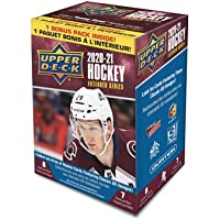 2020/21 Upper Deck Extended Series NHL Hockey Blaster Box - 7 Packs per Box - 8 Cards per Pack - Collect Young Guns…