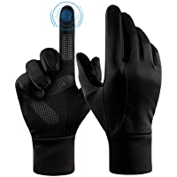 Winter Gloves Touch Screen Water Resistant Thermal for Running Cycling Driving Hiking Windproof Warm Gifts for Men and…