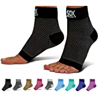 SB SOX Plantar Fasciitis Compression Socks for Women & Men (1 Pair) - BEST Ankle Socks for Plantar Fasciitis Relief…