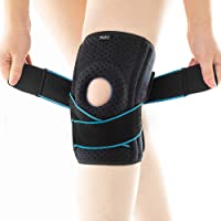 DOUFURT Knee Brace with Side Stabilizers for Meniscus Tear Knee Pain ACL MCL Injury Recovery Adjustable Knee Support for…