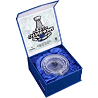 St. Louis Blues 2019 Stanley Cup Champions Crystal Hockey Puck - Filled with Ice from the 2019 Stanley Cup Final - Other…