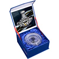 Pittsburgh Penguins 2016 Stanley Cup Champions Crystal Puck - Filled With Ice From the 2016 Stanley Cup Final