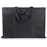 Jjring Dacron Light Weight Art Portfolio Bag, 23 Inches by 31 Inches, Black