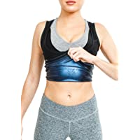 Sweat Shaper Women's Premium Workout Tank Top Slimming Polymer Sauna Vest