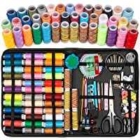 GOANDO Sewing Kit for Adults Needle and Thread Kit for Sewing Upgrade 41 XL Spools of Thread 206 Pcs Oxford Fabric Case…