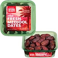 Natural Delights Fresh Medjool Dates (12 oz) | Great Snacks for Adults and Kids | Non-GMO Verified | Superfood | No…