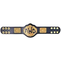 WWE Authentic Wear NWO Spray Paint WCW Championship Mini Replica Title Belt Black