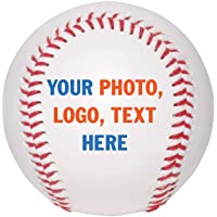 Personalized Custom Full Size 2.9" Baseball | Customized Baseball with Name, Photo, or Text | Trophy or Gift for Coach…
