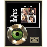 Beatles Let It Be Record Display Wood Plaque