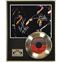 ACDC Hells Bells Reproduction Signed Record Display Wood Plaque