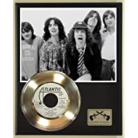 ACDC Highway To Hell Record Display Wood Plaque