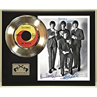 Beatles Yesterday Reproduction Signed Record Display Wood Plaque