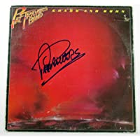 Pat Travers Signed LP Record Album Crash and Burn w/AUTO DF018507