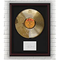 Jimi Hendrix - All Along The Watchtower Cherrywood Framed LP Ltd Legends Signature Display M4