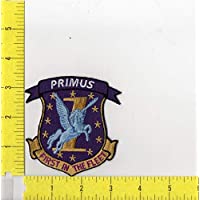 Battlestar Galactica Primus 1st Fighter Squadron Logo Iron on Patch sm