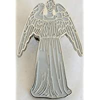Doctor Who Weeping Angel 1" x 1 1/2" Enamel Pin sm