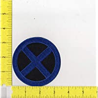 X-Men Blue-Raven Logo Iron on Patch sm