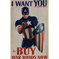 Marvel's Captain America"I Want You" Poster 11" x17" inch Mini Poster sm