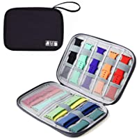 Watch Band Organizer, Nylon Waterproof Watch Bands Storage Bag, Holds 10 Bands Portable Electronics Travel Watch Straps…