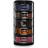 ELYPRO Belt Organizer - Acrylic Organizer and Display for Accessories like Belts, Jewelry, Watch Case, Cosmetics, Makeup…
