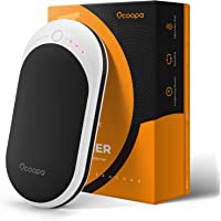 OCOOPA Hand Warmers Rechargeable, 1 Pack 5200mAh Electric Portable Pocket Heater, Heat Therapy Great for Outdoors…