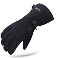 MCTi Waterproof Mens Ski Gloves Winter Warm 3M Thinsulate Snowboard Snowmobile Cold Weather Gloves