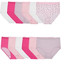 Fruit of the Loom Women's Tag Free Cotton Brief Panties (Regular & Plus Size)