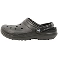 Crocs Men's and Women's Classic Lined Clog | Warm and Fuzzy Slippers