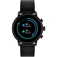 Movado Connect 2.0 Unisex Powered with Wear OS by Google™ Stainless Steel and Ionic Plated Black Steel Smartwatch, Color…