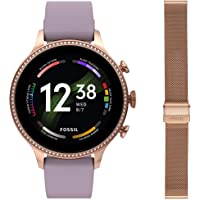 Fossil Women's Gen 6 Touchscreen Smartwatch with Speaker, Heart Rate, Blood Oxygen, GPS, Contactless Payments and…