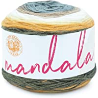 (1 Skein) Lion Brand Yarn Mandala Yarn, Brownie
