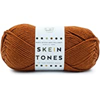 (1 Skein) Lion Brand Yarn Basic Stitch Anti Pilling "Skein Tones" Yarn, Adobe