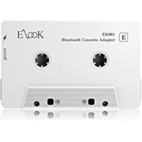 Car Audio Receiver, Bluetooth Cassette Receiver Tape Aux Adapter Player with Bluetooth 5.0, White
