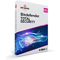 Bitdefender Total Security 2022 - 5 Devices | 2 year Subscription | PC/Mac | Activation Code by Mail
