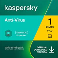 Kaspersky Anti-Virus 2022 | 1 Device | 1 Year | PC | Online Code