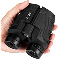 occer 12x25 Compact Binoculars with Clear Low Light Vision, Large Eyepiece Waterproof Binocular for Adults Kids,High…