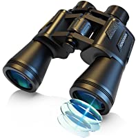 20x50 HD Professional Waterproof Binoculars-High Power Military Low Light Night Vision Binoculars with Durable & Clear…