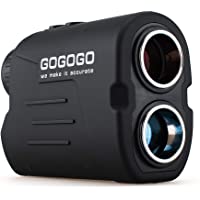 Gogogo Sport Vpro Laser Golf/Hunting Rangefinder, 6X Magnification Clear View 650/900 Yards Laser Range Finder, Accurate…