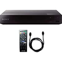 Sony Blu-ray Player BDP BX370 with WiFi for Video Streaming and Screen Mirroring | HD Blu-ray Disc Playback, DVD…