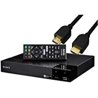 Sony S6700 4K-Upscaling Blu-ray DVD Player with Super Wi-Fi + Remote Control, Bundled with Tmvel High-Speed HDMI Cable…
