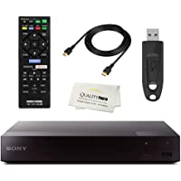 Sony BDP6700 4K Upscaling Blu-ray DVD Player Built in Wi-Fi - Remote Control - High Speed 4K HDMI Cable - Ultra USB…