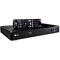 LG BP350 Blu-ray Disc & DVD Player Full HD 1080p Upscaling with Streaming Services, Built-in Wi-Fi, Smart HI-FI…