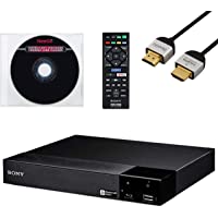 Sony BDP-S3700 Blu-Ray Disc Player with Built-in Wi-Fi + Remote Control + NeeGo High-Speed HDMI Cable W/Ethernet NeeGo…