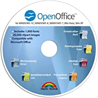 Office Suite 2021 Edition CD DVD 100% compatible with Microsoft® Word® and Excel® for Windows 11-10-8-7-Vista-XP