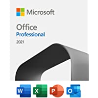 Microsoft Office Professional 2021 | One-time purchase for 1 PC | Download