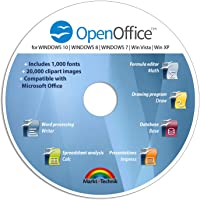 Office Suite 2018 Special Edition for Windows 11-10-8-7-Vista-XP | PC Software and 1.000 New Fonts | Alternative to…