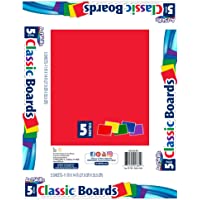 Artskills Classic Poster Board, 11 x 14", 5/Pack, Assorted Colors (PA-1364)