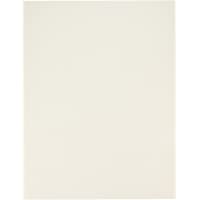 School Smart Poster Board, 11 x 14 Inches, White, Pack of 25 - 1371698