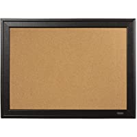 Quartet Cork Board Bulletin Board, 11” x 17” Framed Corkboard, Black Frame, Decorative Hanging Pin Board, Perfect for…